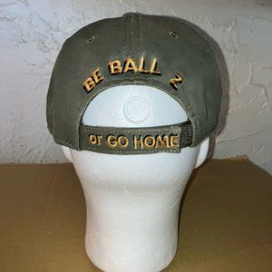 BALL Z OUTDOORS unstructured dad's hat or mom's hat with adjustable velc…